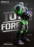 Apollo 3D Printed Action Figure (Assembled) - Toy Forge